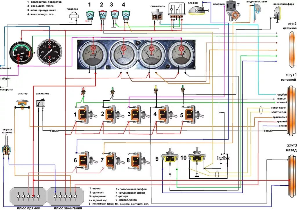Панель приборов УАЗ 31512. Приборка УАЗ 31512 схема. Схема подключения щитка приборов УАЗ 469. Схема электроснабжения УАЗ 469. Распиновка хантер
