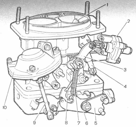 Карбюратор сборка разборка. Схема подсоединения карбюратора ВАЗ 2107. Карбюратор ВАЗ 2107 Пекар схема. Схема сборки карбюратора ВАЗ 2107. Схема подключения карбюратора ВАЗ 2107.