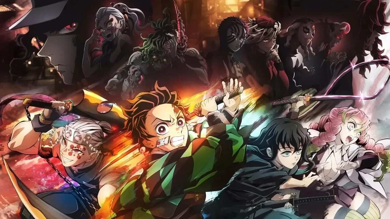 Demon Slayer Kimetsu no Yaiba. Demon Slayer swordsmith Village. Hashira training arc