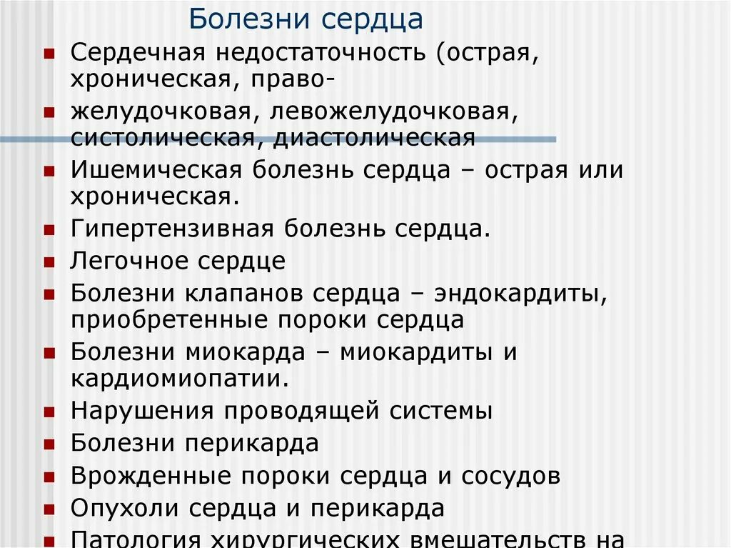 Какие бывают болезни название. Болезни сердца список и симптомы. Болезни сердца список названий. Заболевания сердца названия и описание.