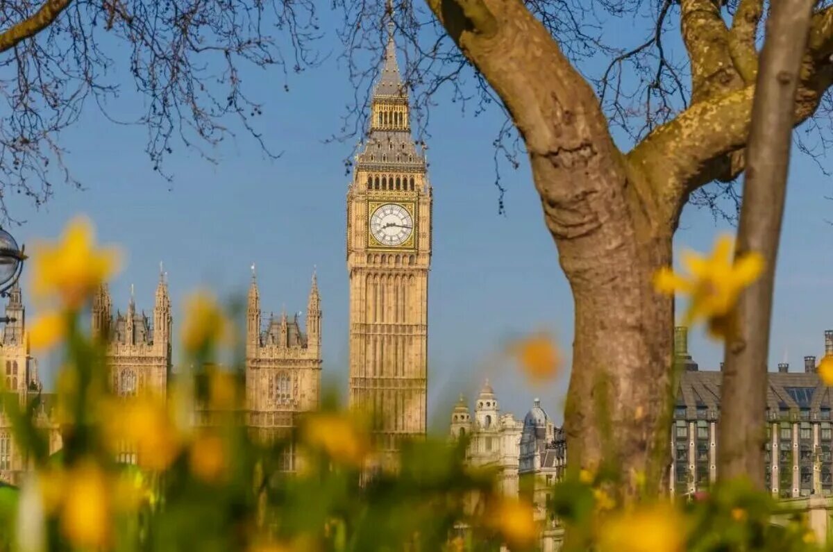 Биг Бен в Лондоне. Климат Великобритании Биг Бен. Биг Бен весной. Климат Лондон (Великобритания).