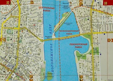 Показать на карте г воронеж ул