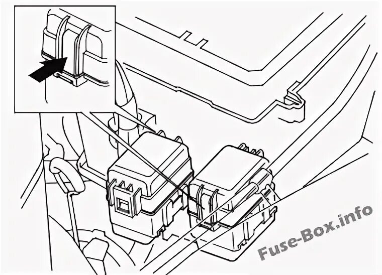 Схема предохранителей хонда одиссей 2000 год Fuse box Honda Odyssey 1994-1998
