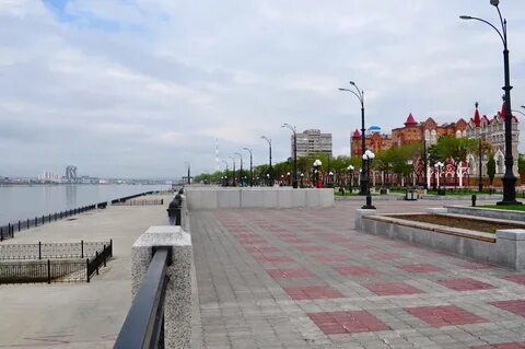Набережная г благовещенск