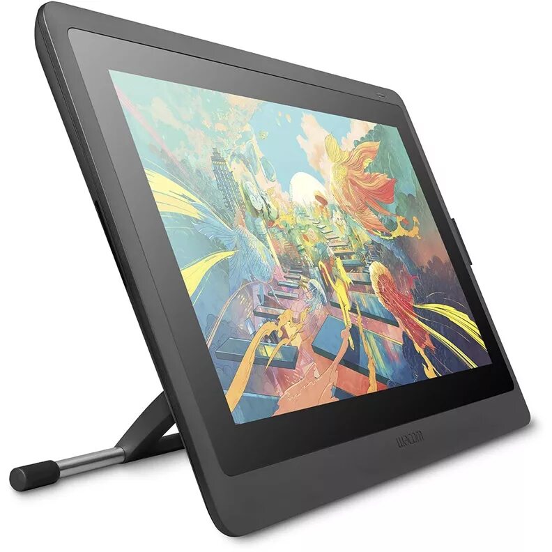 Электронный планшет компьютер. Графический планшет Wacom Cintiq dtk1660k0b. Планшет Wacom Cintiq 16. Подставка Wacom для Cintiq 16 (ack620k). Графический монитор Wacom Cintiq 16.