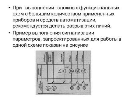 Правила выполнения схем
