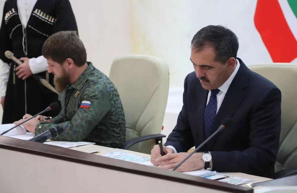 кадыров в ингушетии