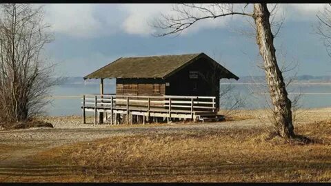 Wooden hut