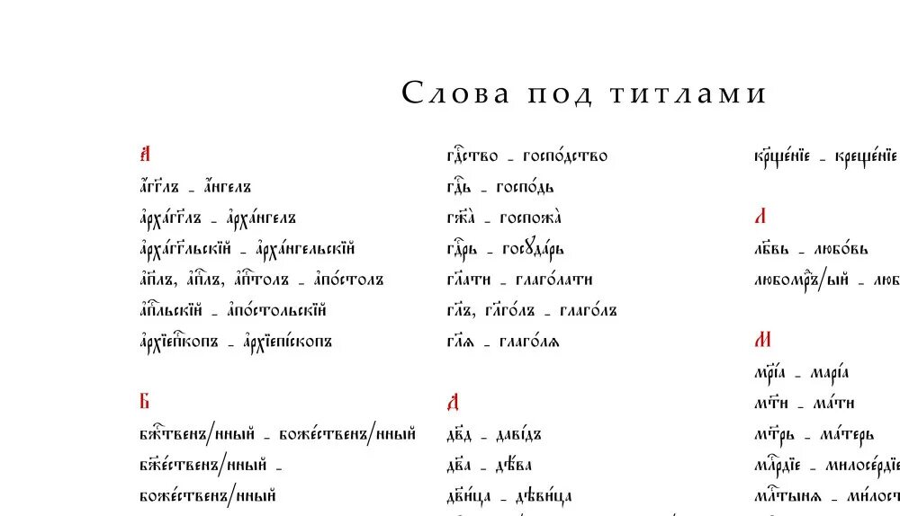 Церковнославянский язык слова под титлом. Слова под титлами в церковнославянском языке. Слова церковно-славянские под титлом. Слова под титлами в старославянском. Текст под мной м5