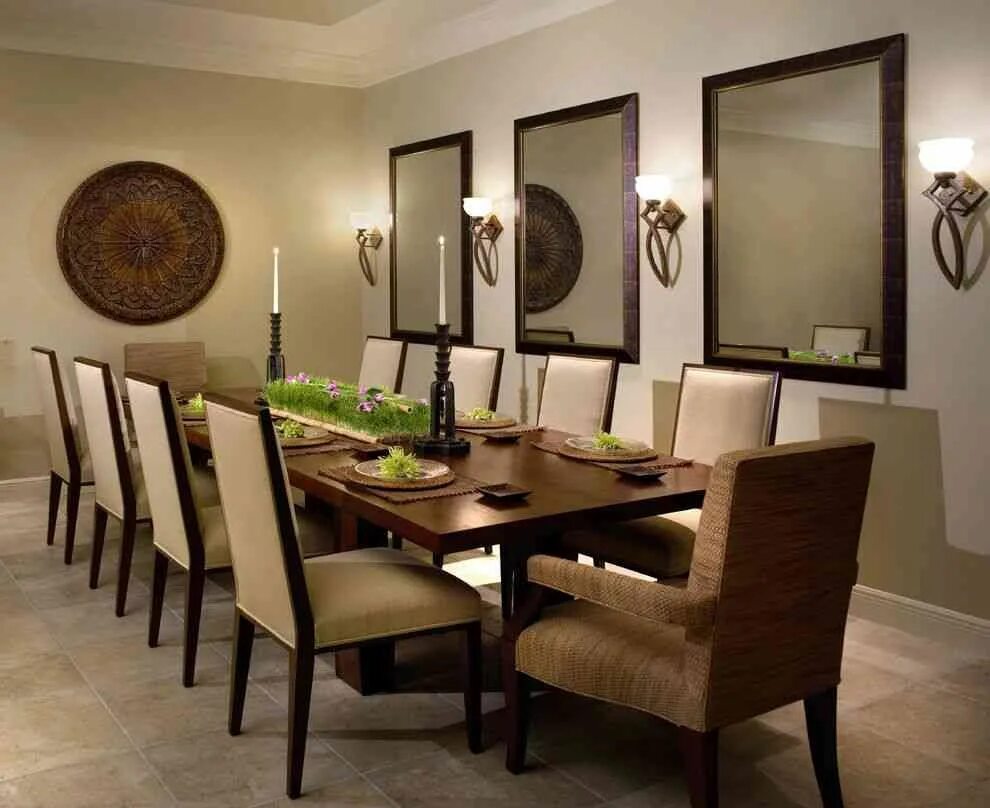 Bedroom dining room. Интерьер столовой. Зеркало в обеденной зоне. Гостиная с обеденным столом. Обеденный стол в интерьере.