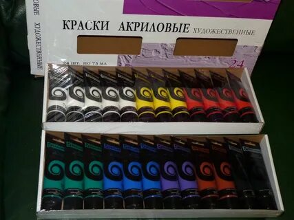 Самые лучшие акриловые краски