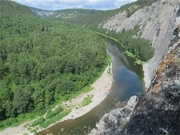 Река белая быстрая