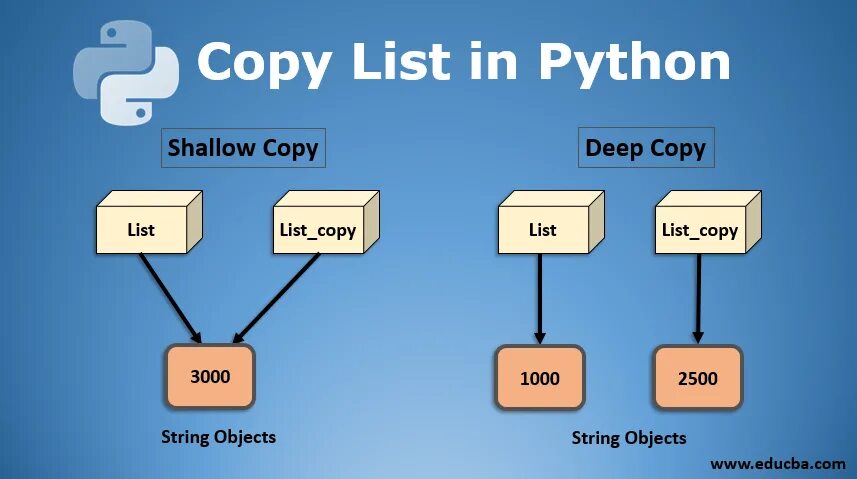 Python очно. Copy Python. List в питоне. Copy в питоне. Copy deepcopy Python.