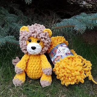 Игрушки из пряжи пуффи