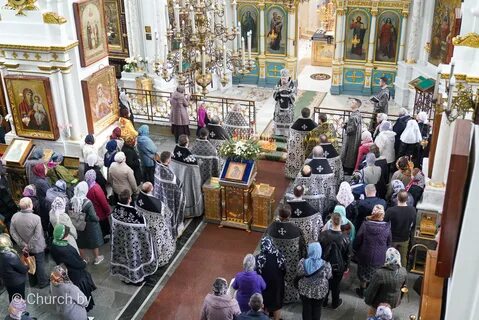 Богослужения в соборе минск