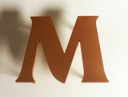 Медные буквы