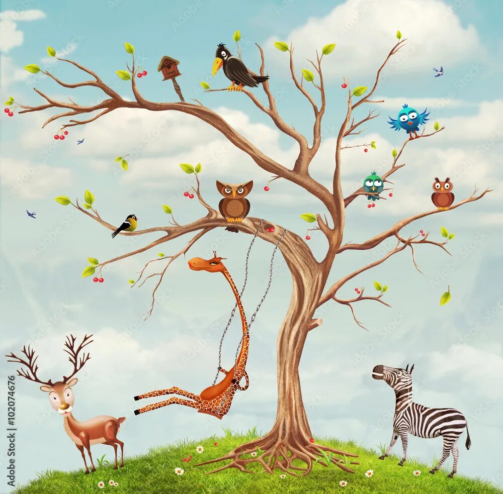 Tree animals