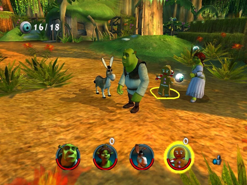 Всякие игры 2. Шрек 2 игра Фея. Шрек 1 игра. Shrek 2 Team Action игра. Игра Шрек 2004.