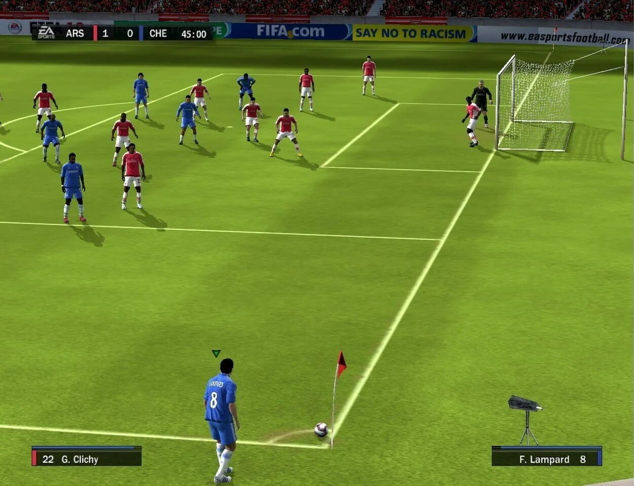 Fifa игры через. FIFA Soccer 10. FIFA 10 геймплей. FIFA 2010 PC. FIFA 10 ps3.