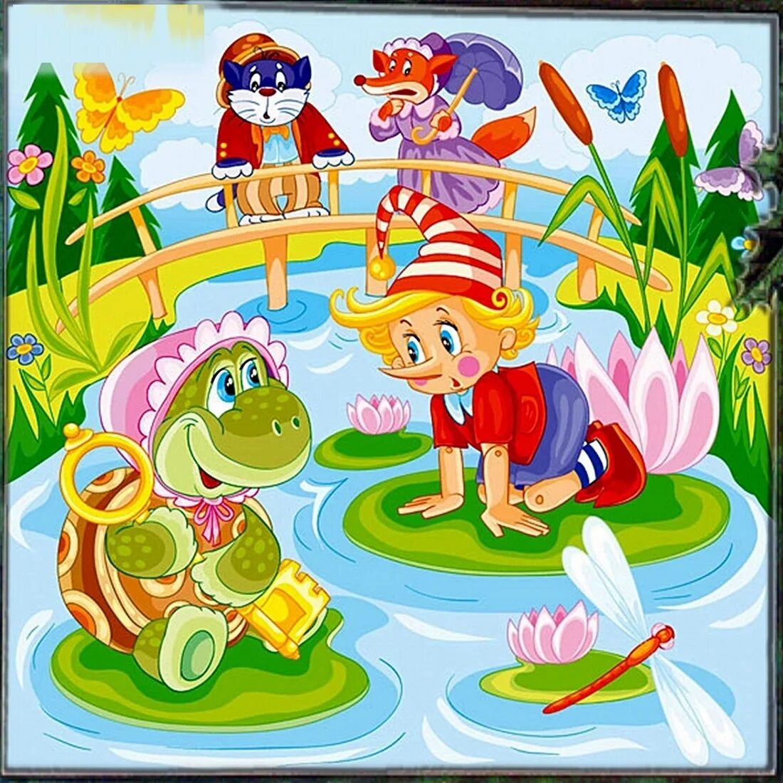 иллюстрации к русским народным сказкам. фольклор в развитии детей. герои буратино тортилла. дошкольное сказка. сказка три медведя для малышей.