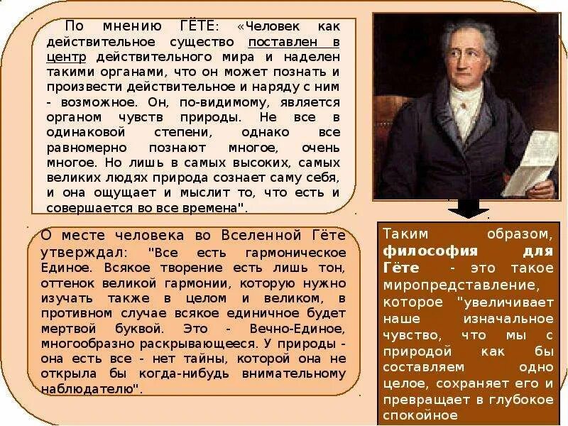 Какое произведение гете. Иоганн Вольфганг гёте идеи Просвещения. Вольфганг Гете основные идеи. Гете основная идея. Гёте философия.