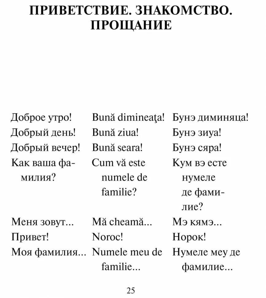 Молдавско русский словарь. Молдавский разговорник на русском.