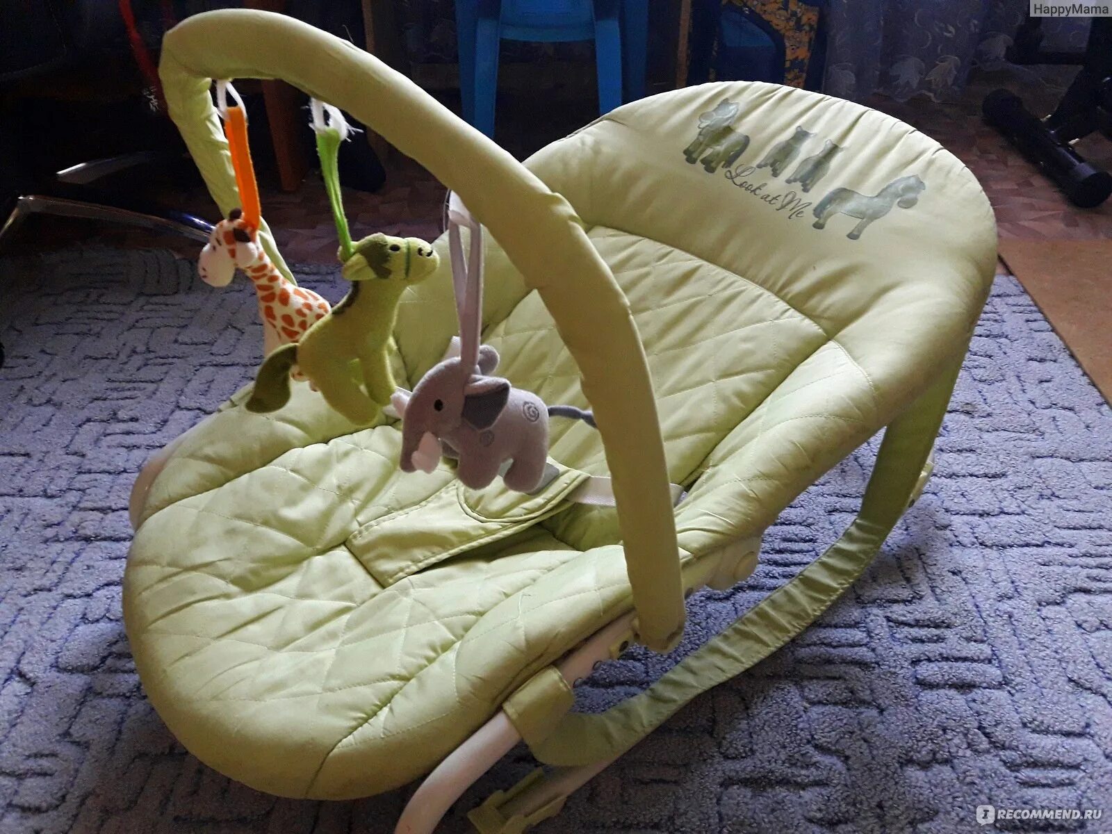 Шезлонг складной Happy Baby