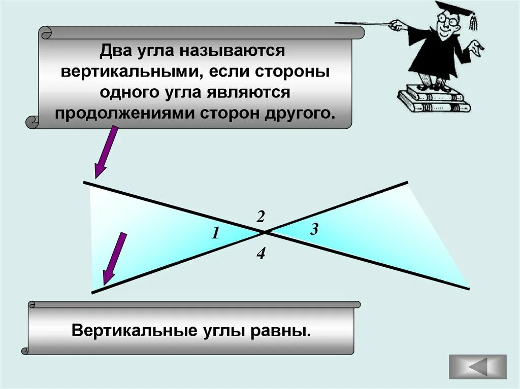 Назовите углы равные углу 1. Два угла называются вертикальными. 2 Угла называют вертикальными если. Два угла называются вертикальными если стороны. Два угла называются вертикальными если стороны одного угла являются.