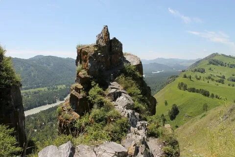 Скалы алтая