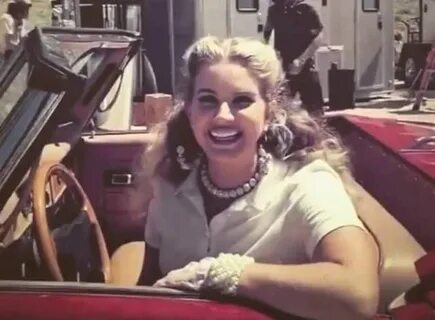 Lana del rey over the country club