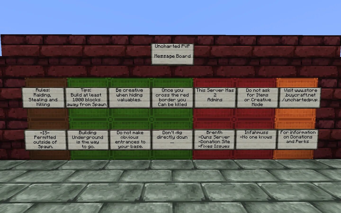 Unmet dependency listing minecraft