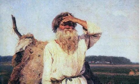 Картина русский мужик