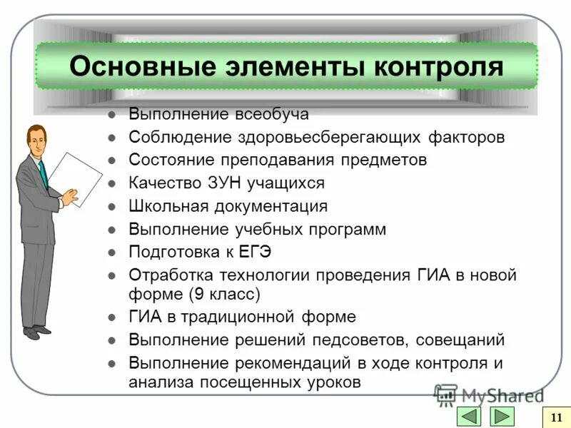 3 элемента контроля. Ключевые элементы контроля. показатели контроля за выполнением всеобуча. . основные элементы контроля в рекламе.