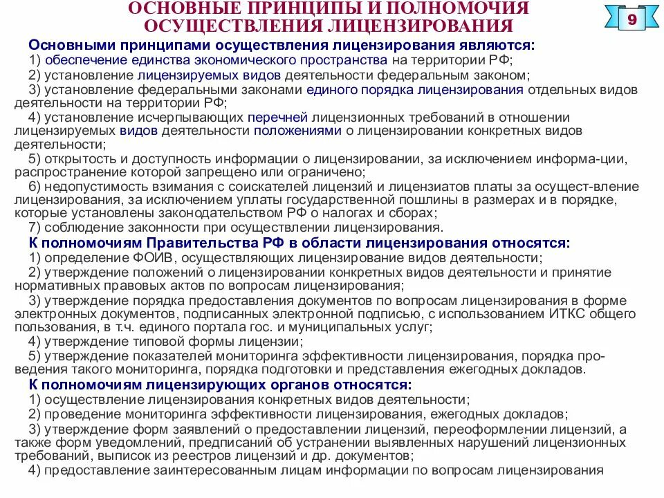 Временно осуществляющий полномочия. Основными принципами осуществления лицензирования являются:. Основные принципы осуществления лицензирования. Принципом осуществления лицензирования является:. Принципы осуществления гос защиты.