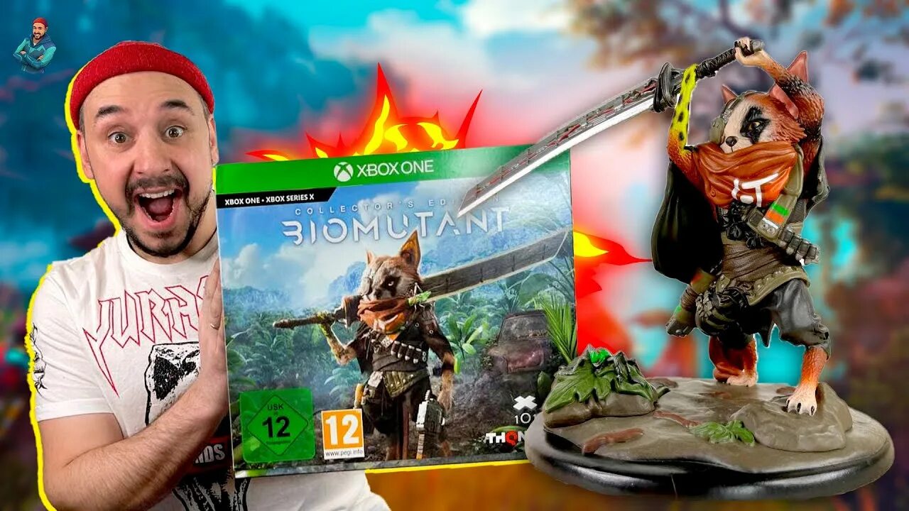 Папа роб распаковки. Biomutant коллекционное издание. Коллекционное издание Biomutant Collectors Edition (Xbox)! Robtoys распаковка!.