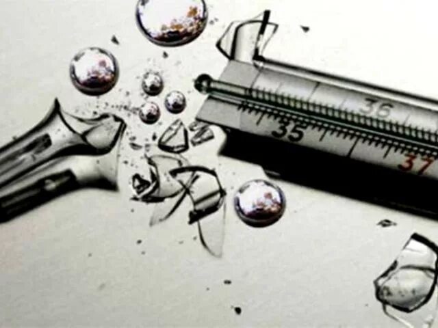 Сколько разбитых градусников опасно