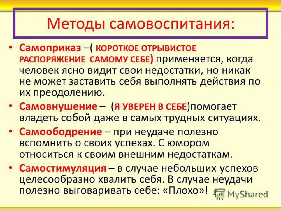 Профессиональное самовоспитание. Методы самовоспитания. Методы самовоспитаниясамовоспитания. Основные методы самовоспитания. Методы самовоспитания в педагогике.