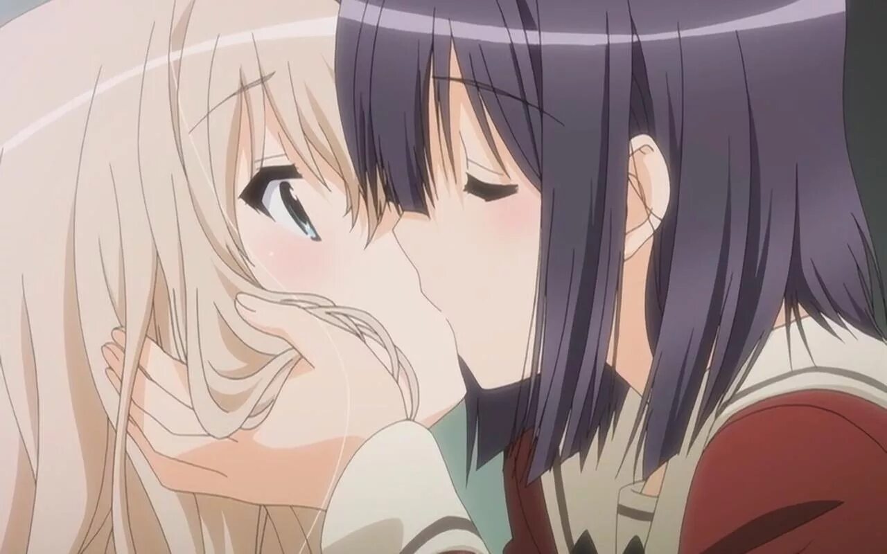 Покажи свой бюст юри. Аниме sono hanabira ni kuchizuke kiss. sono hanabira юри поцелуй. юри поцелуй эти лепестки. shoujo sect аниме поцелуй.