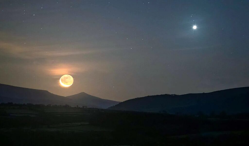 Где видно солнечное. Юпитер и земля.