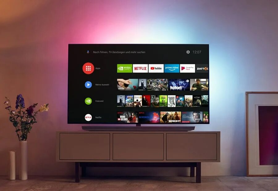 Бесплатное тв для андроид тв 2024. Philips Android TV. Philips Android Smart TV. Philips Smart TV Playstore. Платформа Smart TV: Android TV a75lu6500.