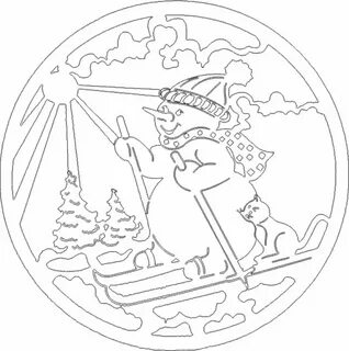 Вытынанки на новый год 2025
