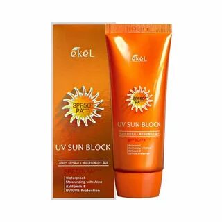 Солнцезащитный крем sun block