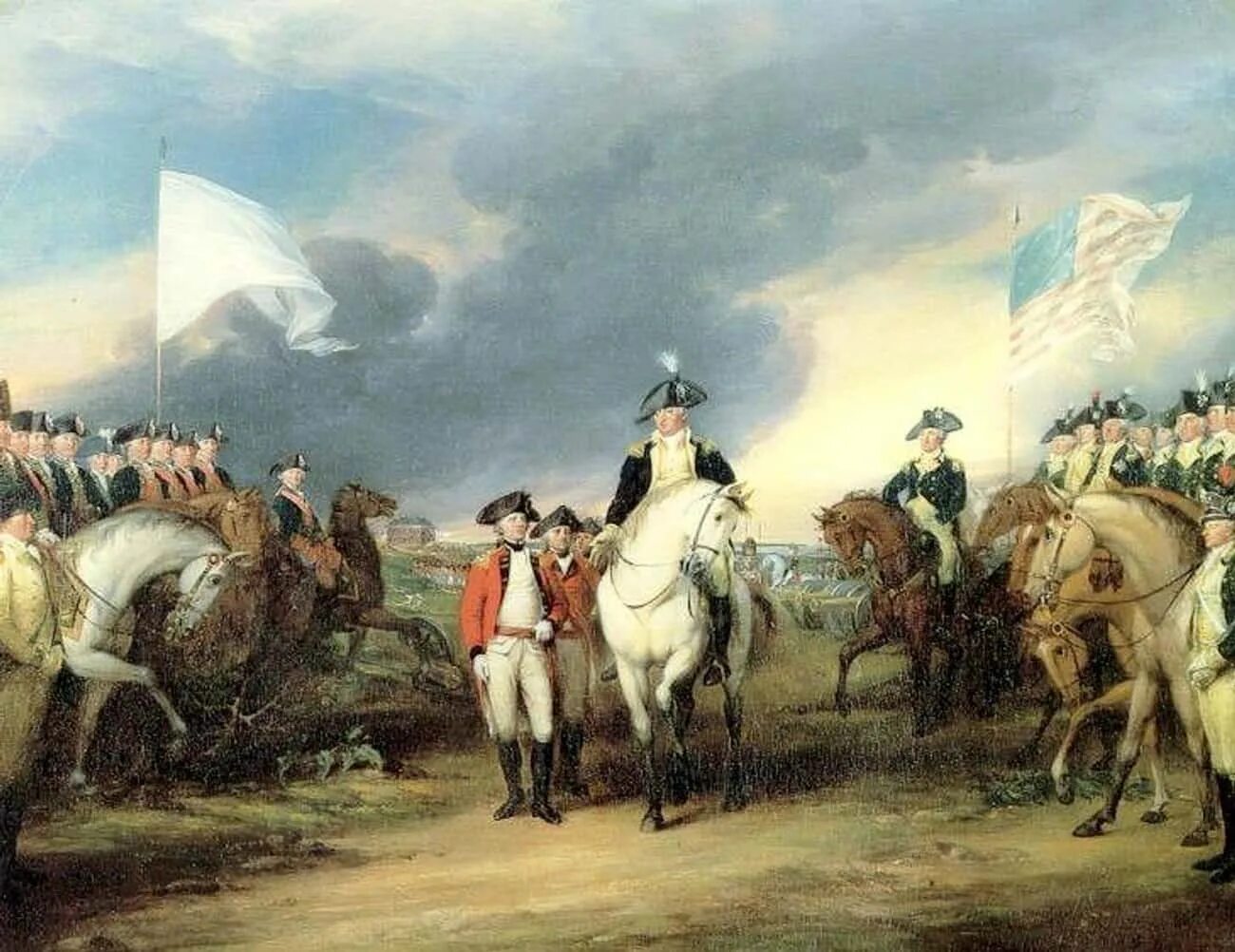 Джордж Вашингтон Йорктаун. Осада Йорктауна 1781. Войне за независимость США В 1783.