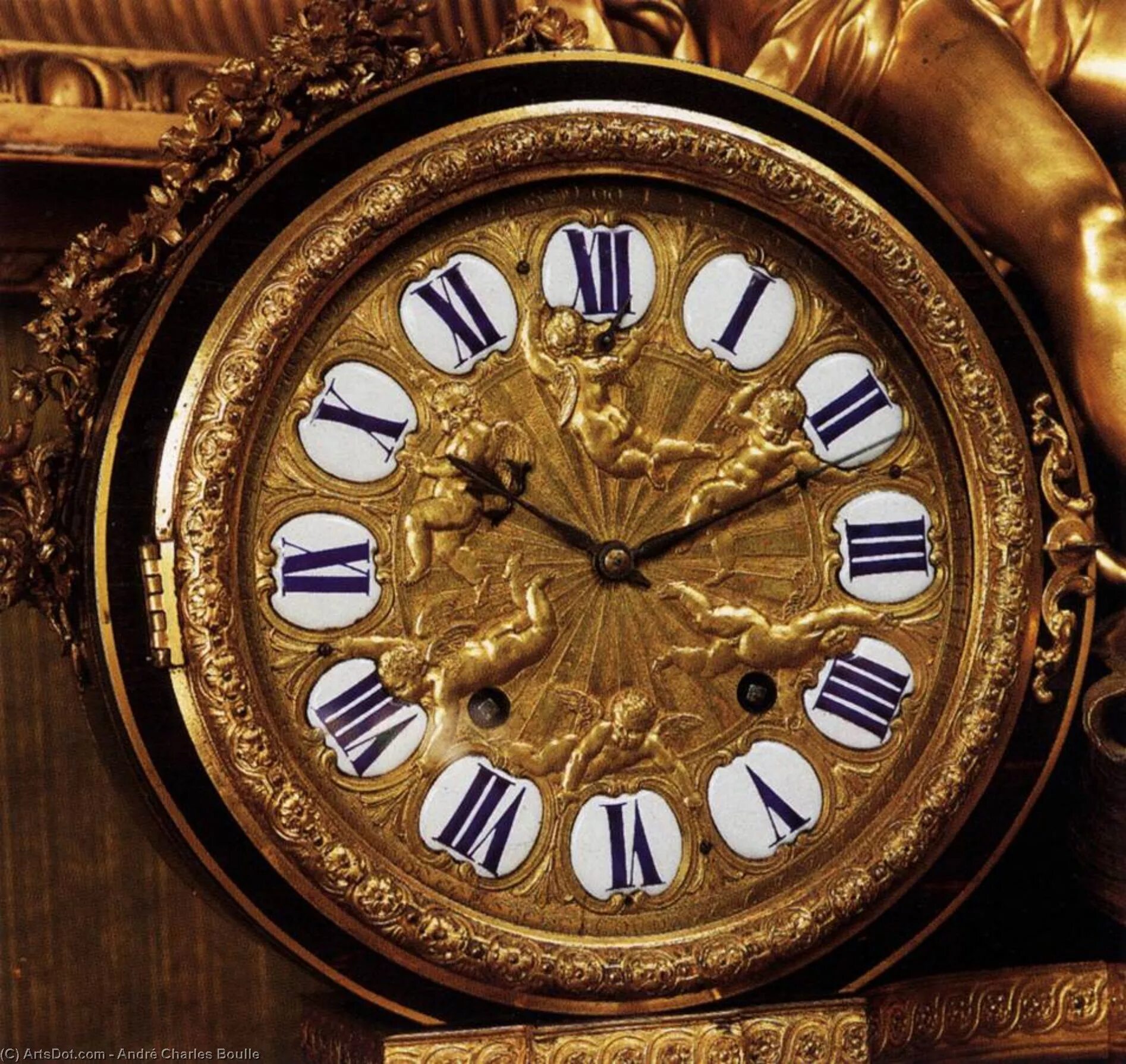 André-Charles Boulle, часы. Louis XIV часы. Старинные часы. Антикварные часы.