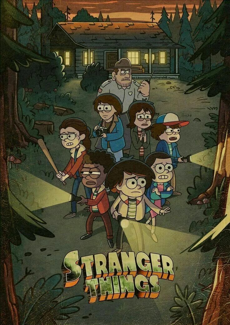 Gravity falls stranger things. Stranger things crossover disney. Stranger falls. Stranger falls. Gravity falls stranger things.