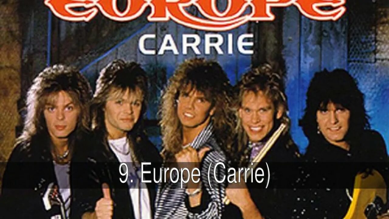 Europe - Carrie (1986). Группа Europe 1985. Европа группа. Кэрри. Europe Carrie фото группы.