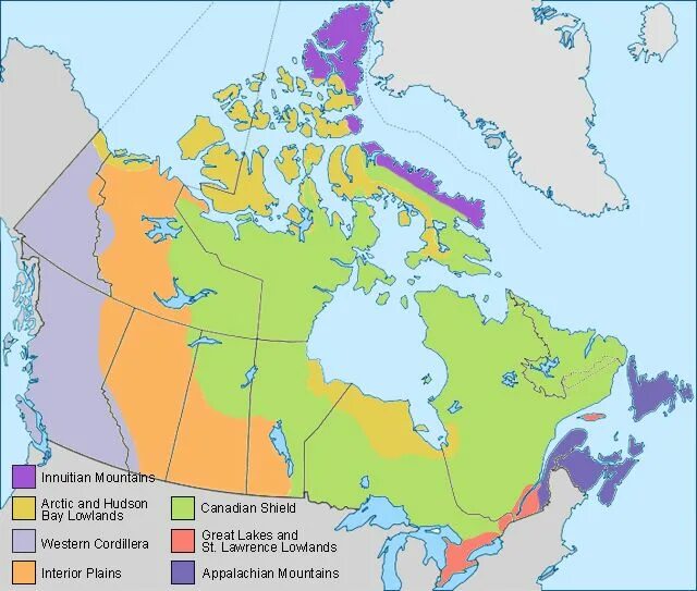Region geography. Канадский щит на карте. canada geography. physical regions of canada. great lakes and lowlands of st. lawrence.