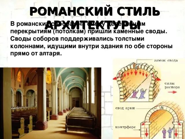 Время соборов слова. Алтарь романского храма. Алтарь романской базилики схема. Холодные своды храма. "Время соборов" конспект.