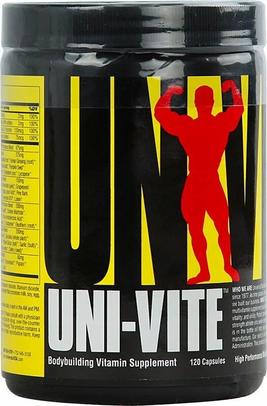 Витамины для мужчин спортсменов. Universal Uni-vite 120 caps. Uni-vite от Universal Nutrition. Витамины Universal Nutrition Uni vite. Universal Nutrition, витаминно-минеральный.