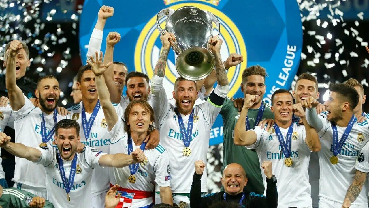 Uefa finals. Реал Мадрид ЛЧ 2018. Реал Мадрид Кубок УЕФА. Реал Мадрид чемпион Лиги чемпионов. UEFA Champions League Кубок Реал Мадрид.